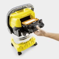 Usisavač KARCHER WD 6 S 30/6/35/T , 30L, 1300W, inox, utičnica