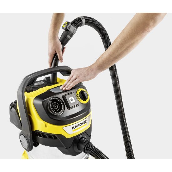 Usisavač KARCHER WD 6 S 30/6/35/T , 30L, 1300W, inox, utičnica