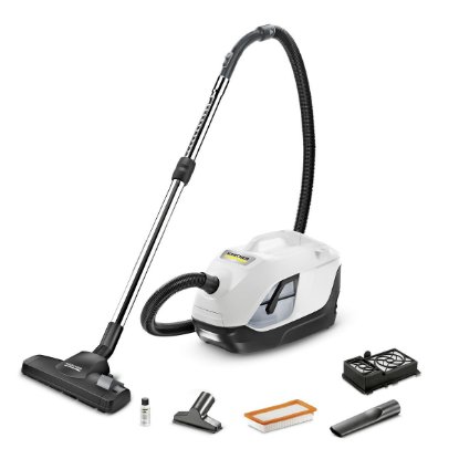 Usisavač KARCHER DS 6, 650W, HEPA 13, s vodenim filtrom, bijeli