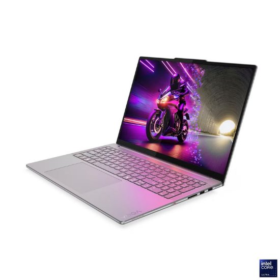 Laptop LENOVO Yoga Pro 9 83L0001HSC / Core Ultra 9 285H, 64GB, 2TB SSD, nVidia GeForce RTX 5070, 16" 3,2K 120Hz OLED Touch, Windows 11 Pro, sivi