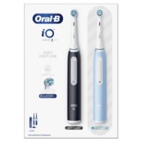 Električna četkica za zube ORAL-B iO3, duopack crno-plava
