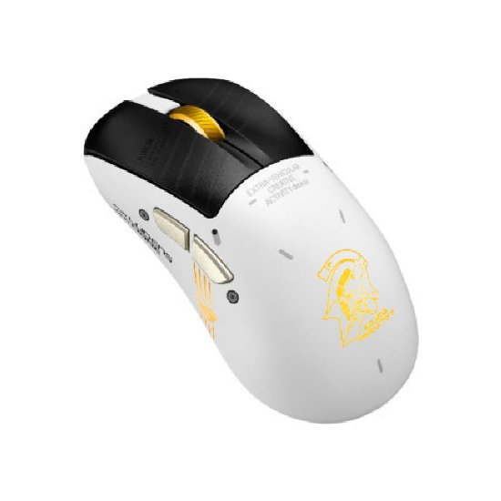 Miš ASUS Keris II Origin KJP, RGB, optički, bežični, BT, 42000dpi, bijeli