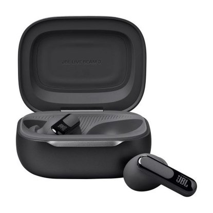 Slušalice JBL Live Beam 3, bežične, Bluetooth, ANC, in-ear, crne