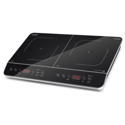 Indukcijska ploča CASO DESIGN Touch 3500, 3500W, 2 zone, staklokeramika