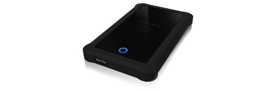 Eksterno kućište ICY BOX IB-233U3-B, 2.5" SATA HDD/SSD - USB 3.0, poseban dizajn za otpornost, crno