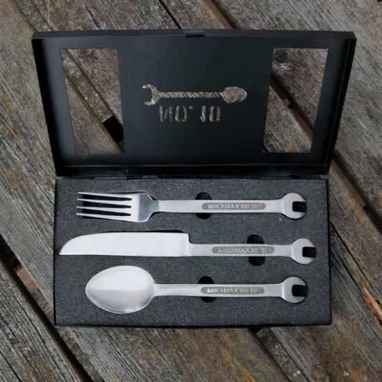Set 2u1 MIKAMAX NO.10 WRENCHWARE SET, pribor za jelo, ključ br. 10