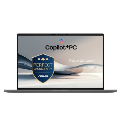Laptop ASUS Zenbook A14 UX3407QA-QD440X / Snapdragon X X1-26-100, 32GB, 1TB SSD, Qualcomm Adreno, 14" WUXGA OLED, Windows 11 Pro, bež
