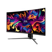 Gaming monitor 34" MSI MAG 341CQP, UWQHD, OLED, 175Hz, 1ms, 1000cd/m2, G-Sync, FreeSync, zakrivljeni, crni