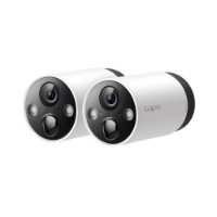 Mrežna nadzorna kamera TP-LINK Tapo C420S2, 2K, baterijska, vanjska, WiFi, senzor pokreta, noćno snimanje, 2 komada + hub