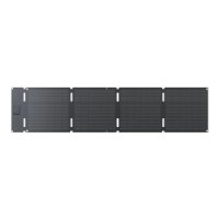 Solarni panel ECOFLOW, 60W, USB-C, prijenosni, crni
