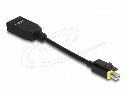 Adapter DELOCK, Mini DisplayPort 1.4 na DisplayPort, 8K, crni