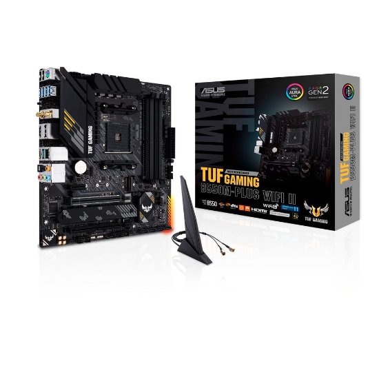 Matična ploča ASUS TUF Gaming B550-Plus WiFi II, AMD B550, DDR4, ATX, s. AM4