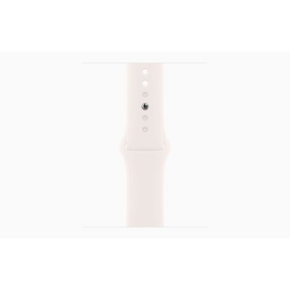Pametni sat Apple Watch Series 11GPS 42mm Rose Gold Aluminium Case w Light Blush/Sport Band - S/M, bijeli