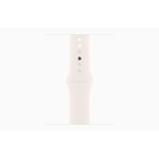Pametni sat Apple Watch Series 11GPS 42mm Rose Gold Aluminium Case w Light Blush/Sport Band - S/M, bijeli
