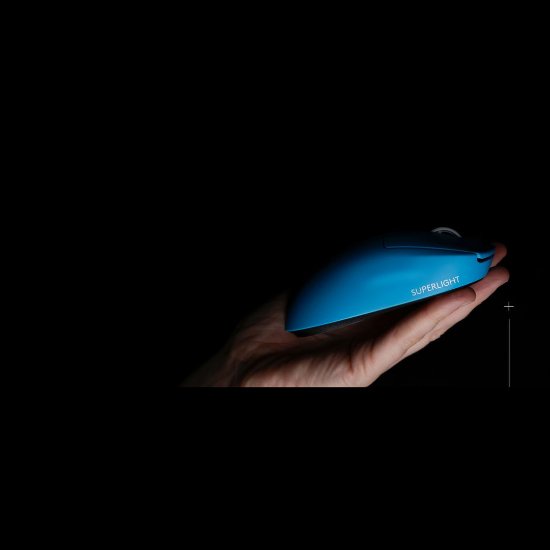 Miš LOGITECH Pro X Superlight 2, bežični, optički, 32000dpi, plavi, USB