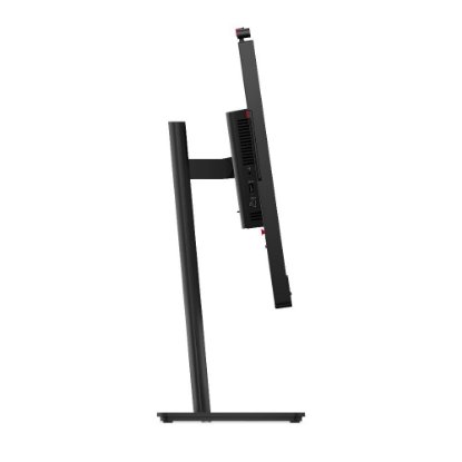 Monitor 24" LENOVO ThinkVision T24D-4v, 64B7UAT1EU, FHD, IPS, 250cd/m2, 4ms, 120Hz, DisplayPort, HDMI, USB-C, kamera, zvučnici, crni