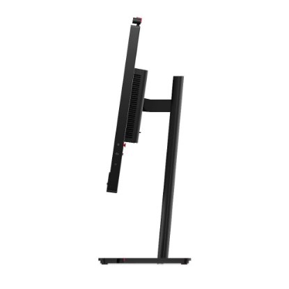 Monitor 24" LENOVO ThinkVision T24D-4v, 64B7UAT1EU, FHD, IPS, 250cd/m2, 4ms, 120Hz, DisplayPort, HDMI, USB-C, kamera, zvučnici, crni