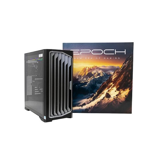 Računalo EPOCH Gaming PC Pyxis / Ryzen 5 7600X, 32GB DDR5, 1TB SSD NVMe, AMD Radeon RX 7800XT 16GB, WiFi, Windows 11, crno