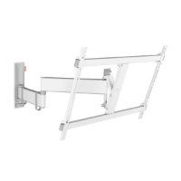 Nosač zidni za TV VOGEL'S TVM 3643, 40-77", zglobni, do 35kg, bijeli
