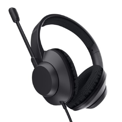 Slušalice TRUST Ayda Max USB-ENC, Headset, crne