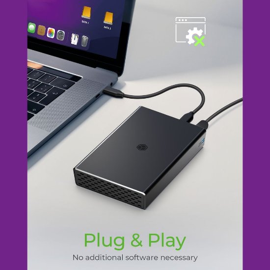 Eksterno kućište ICY BOX IB-RD2253-C31, 2x 2.5" SATA HDD, USB-A/C 3.2 Gen 2, RAID 0/1, single, large, crno
