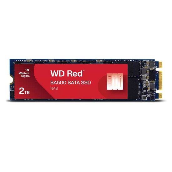 SSD 2TB WESTERN DIGITAL Red SA500, WDS200T1R0B, M,2 SATA, 560/530 MB/s