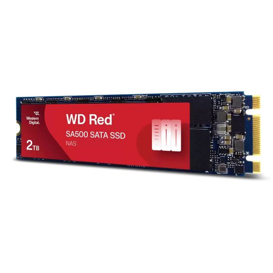 SSD 2TB WESTERN DIGITAL Red SA500, WDS200T1R0B, M,2 SATA, 560/530 MB/s
