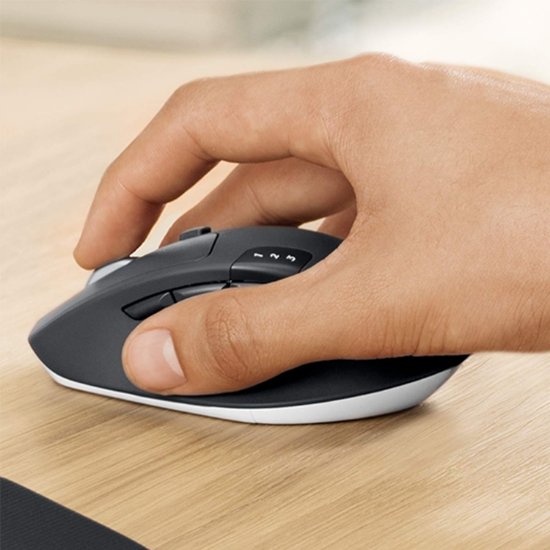 Tipkovnica + miš LOGITECH MK850 Wireless Desktop, bežična, crna, Unifying receiver USB