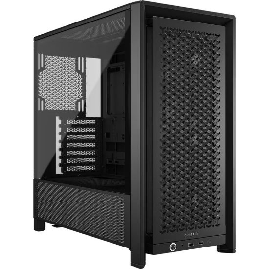 Kućište CORSAIR Frame 4000D RS, window, MIDI, ATX, crno, bez napajanja