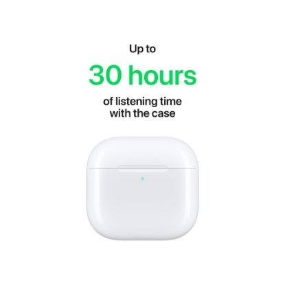 Slušalice APPLE Airpods 4 ANC, USB-C, kutijica za punjenje, in-ear, mikrofon, bijele