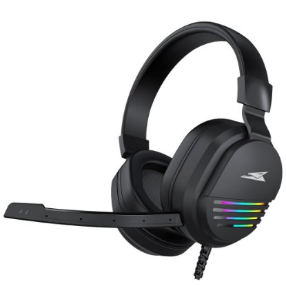 Slušalice BARACUDA BGH-011 Pearl, RGB, crne