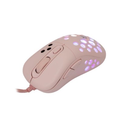 Miš WHITE SHARK GM-5013 Azrael, RGB, optički, 7200dpi, rozi