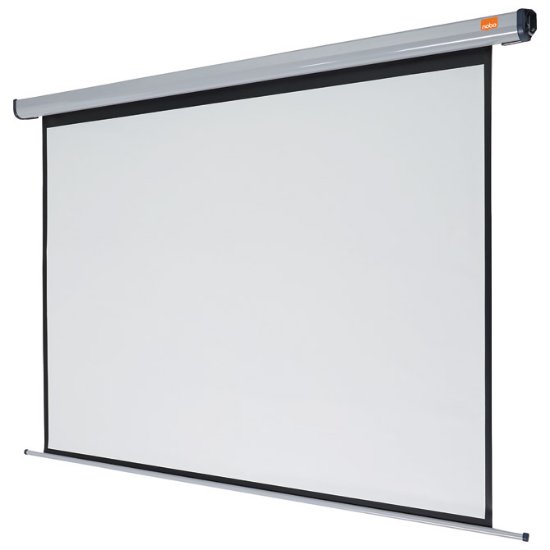 Platno za projektor E-VIEW MS240, 244 x 244 cm, 1:1, zidno
