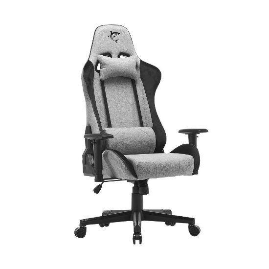 Gaming stolica WHITE SHARK Imola, fabric, siva