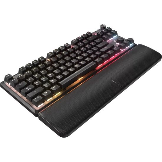 Tipkovnica CORSAIR K70 Pro TKL RGB, mehanička, US Layout, USB, crna