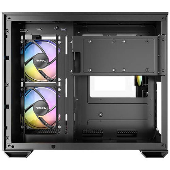 Kućište ANTEC CX600M Trio RGB, Mini, mATX, window, crno, bez napajanja