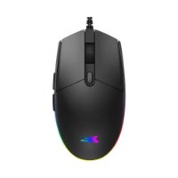Miš BARACUDA BGM-111 Crab, RGB, optički, 3200dpi, crni
