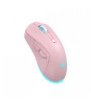 Miš BARACUDA BGM-124 Turtle, RGB, optički, 3200dpi, rozi