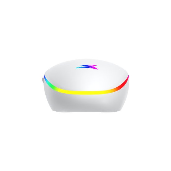 Miš BARACUDA BGM-112 Crab, RGB, optički, 3200dpi, bijeli