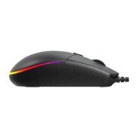 Miš BARACUDA BGM-111 Crab, RGB, optički, 3200dpi, crni