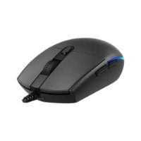 Miš BARACUDA BGM-111 Crab, RGB, optički, 3200dpi, crni