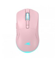 Miš BARACUDA BGM-124 Turtle, RGB, optički, 3200dpi, rozi