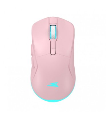 Miš BARACUDA BGM-124 Turtle, RGB, optički, 3200dpi, rozi