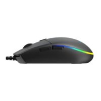 Miš BARACUDA BGM-111 Crab, RGB, optički, 3200dpi, crni