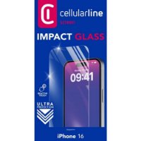 Zaštitno staklo CELLULARLINE, za iPhone 16