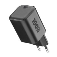 Kućni punjač CELLULARLINE, GAN+, 100W, crni