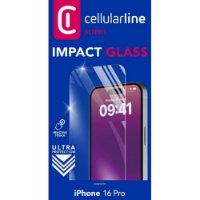 Zaštitno staklo CELLULARLINE, za iPhone 16 Pro/17/17 Pro