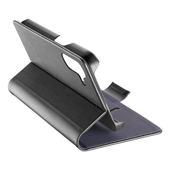 Futrola CELLULARLINE, Book Essential, za Samsung Galaxy A17, Preklopna, crna