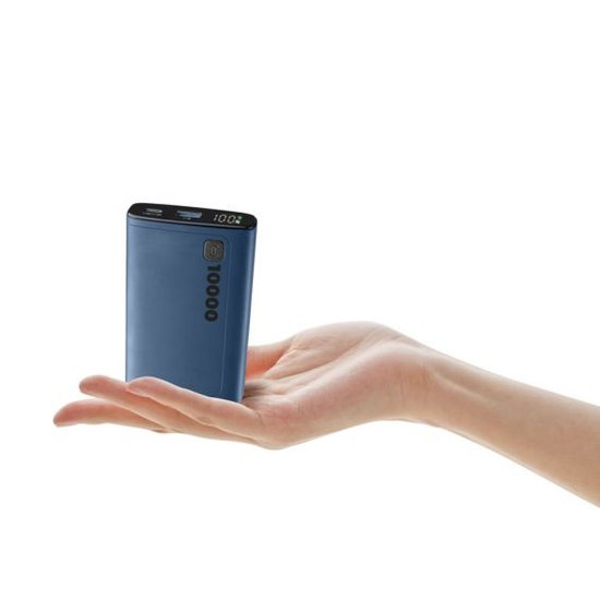Mobilni USB punjač CELLULARLINE, Elite, 10000mAh, plavi