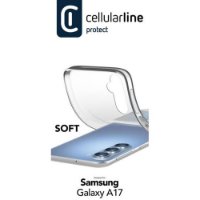 Futrola CELLULARLINE, Soft, za Samsung Galaxy A17, prozirna